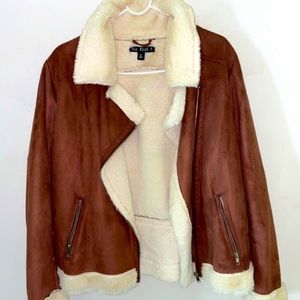 WARM FUZZY FALL JACKET!!